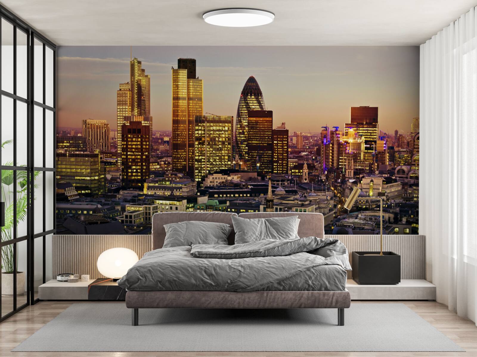 Фотошпалери Вогні золотого Лондона