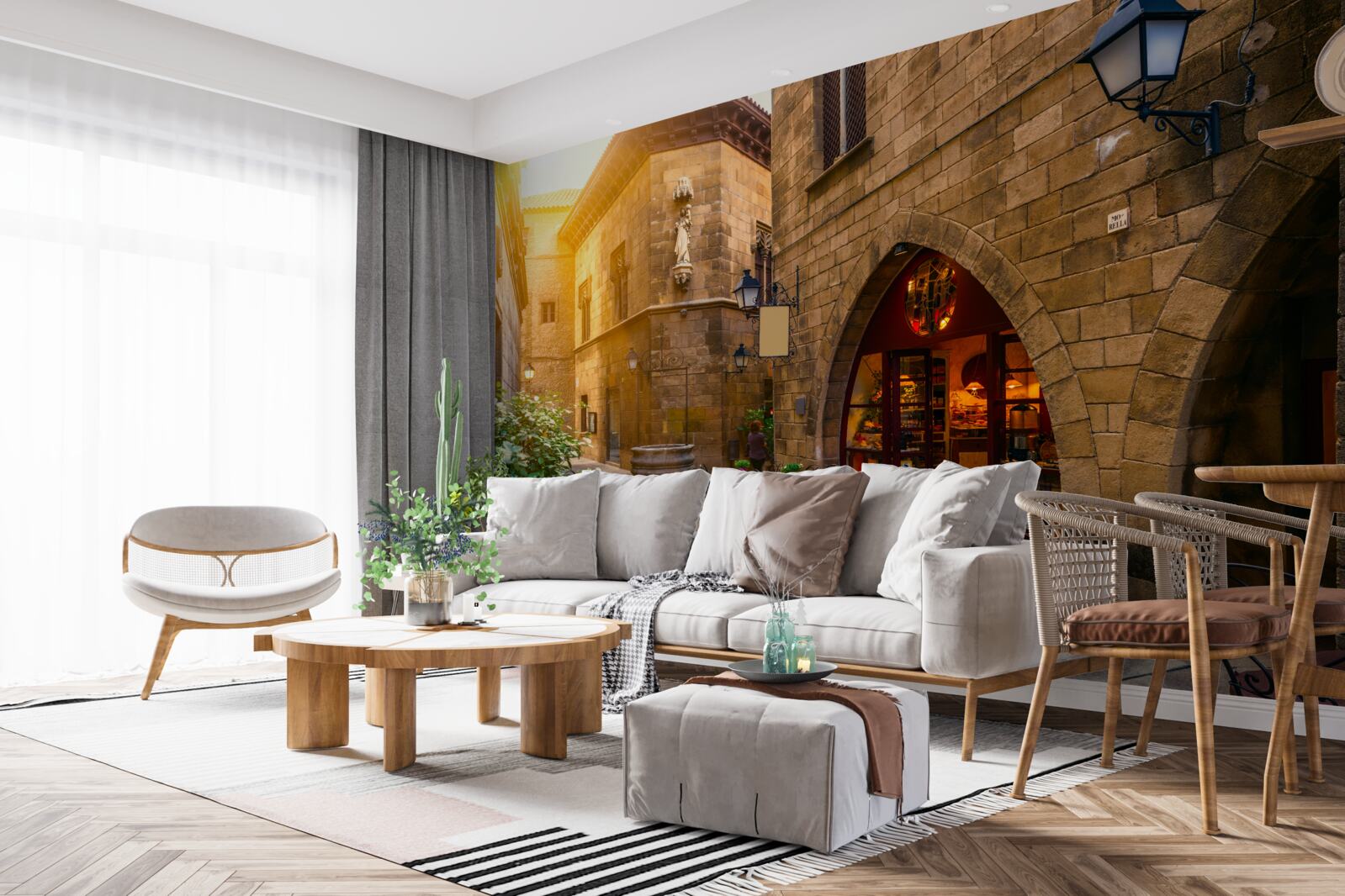 Фотошпалери барселона, готичний квартал