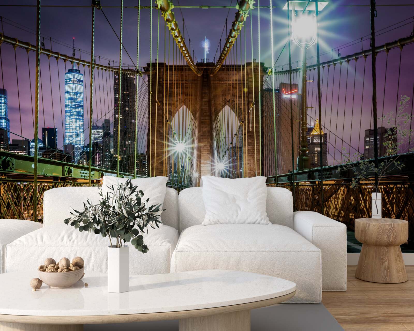 Фотошпалери Бруклінський міст для пішоходів