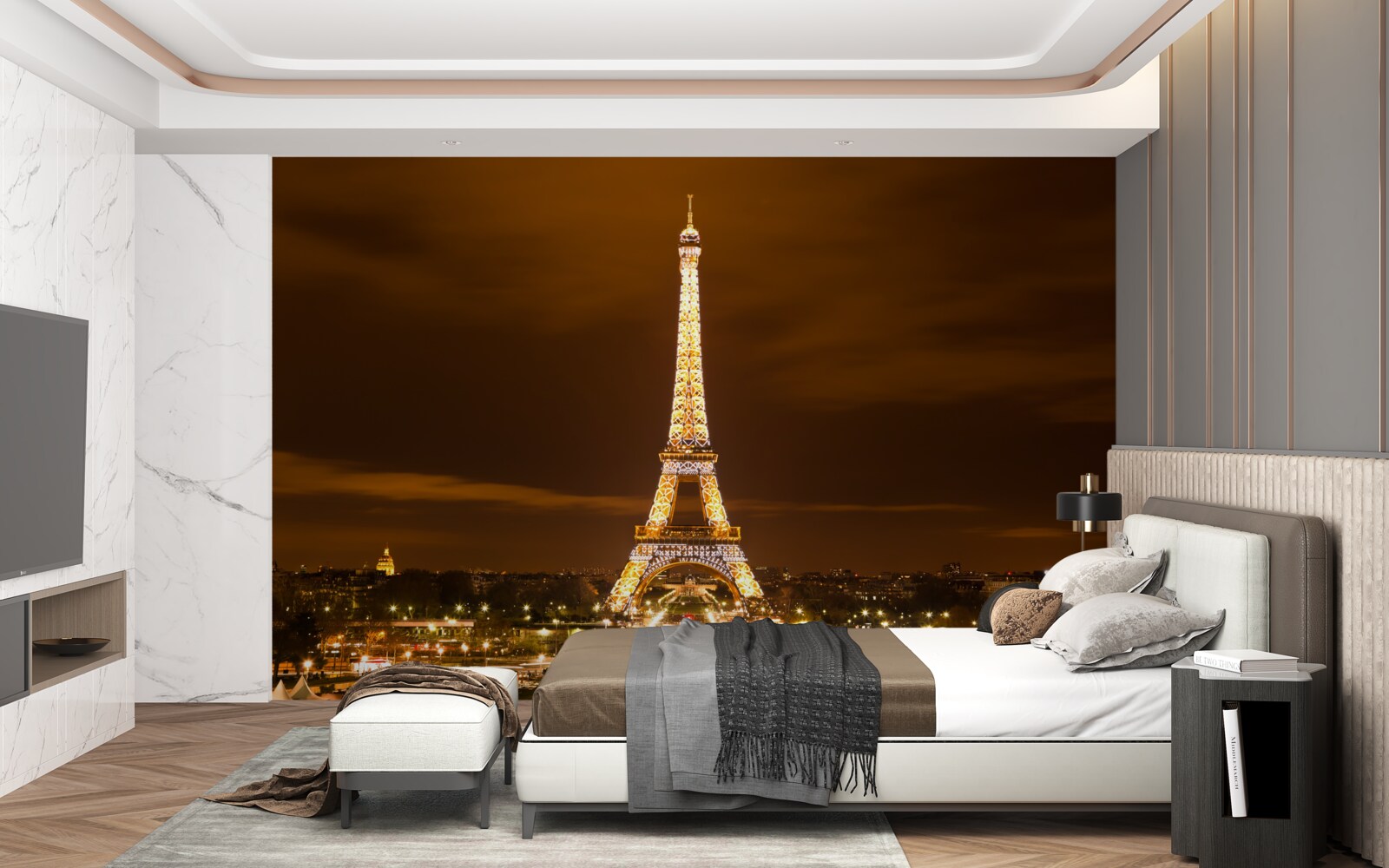 Фотошпалери душа нічного Парижа