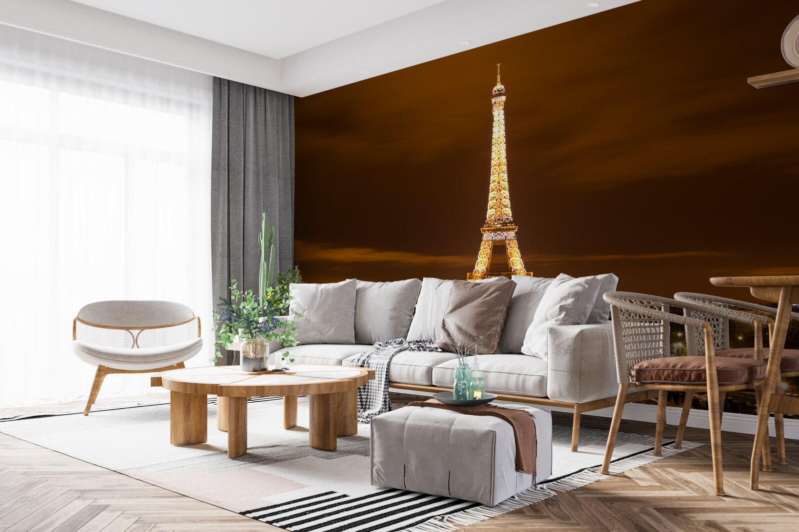 Фотошпалери душа нічного Парижа