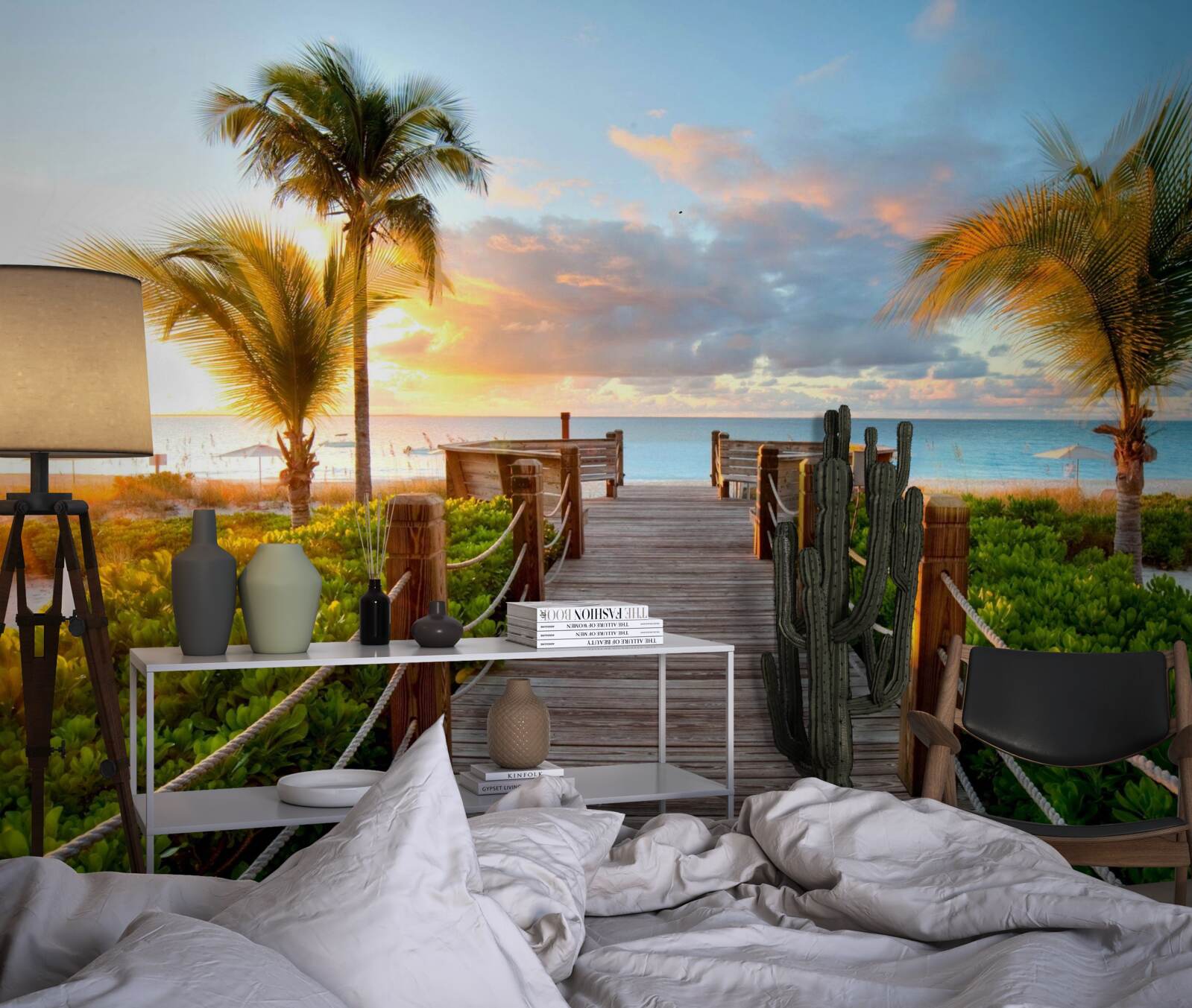 Фотошпалери маршрут до тропічного узбережжя