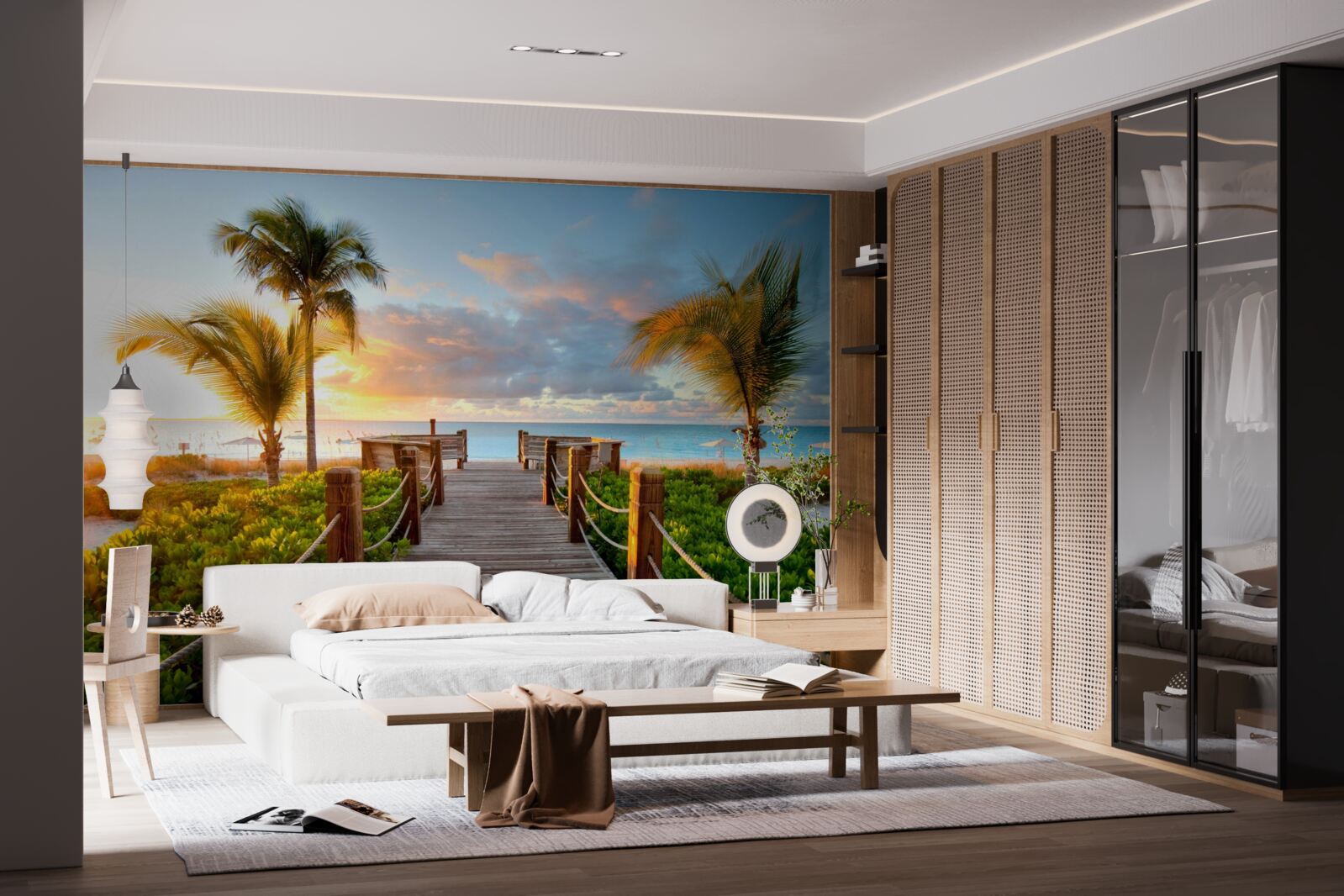 Фотошпалери маршрут до тропічного узбережжя