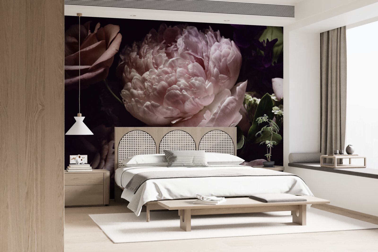 Фотошпалери набір троянд в стилі ретро