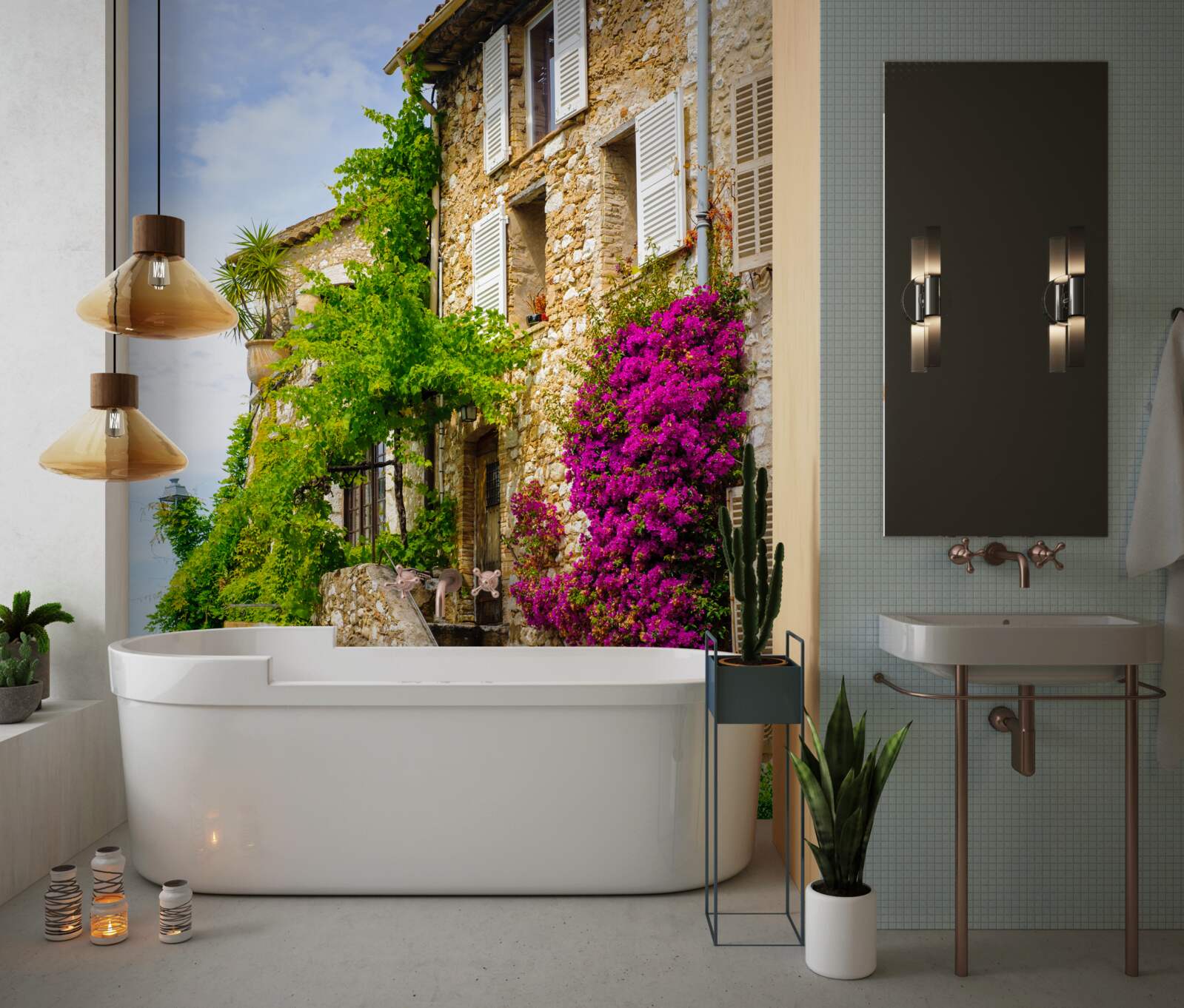 Фотошпалери старовинна італійська резиденція