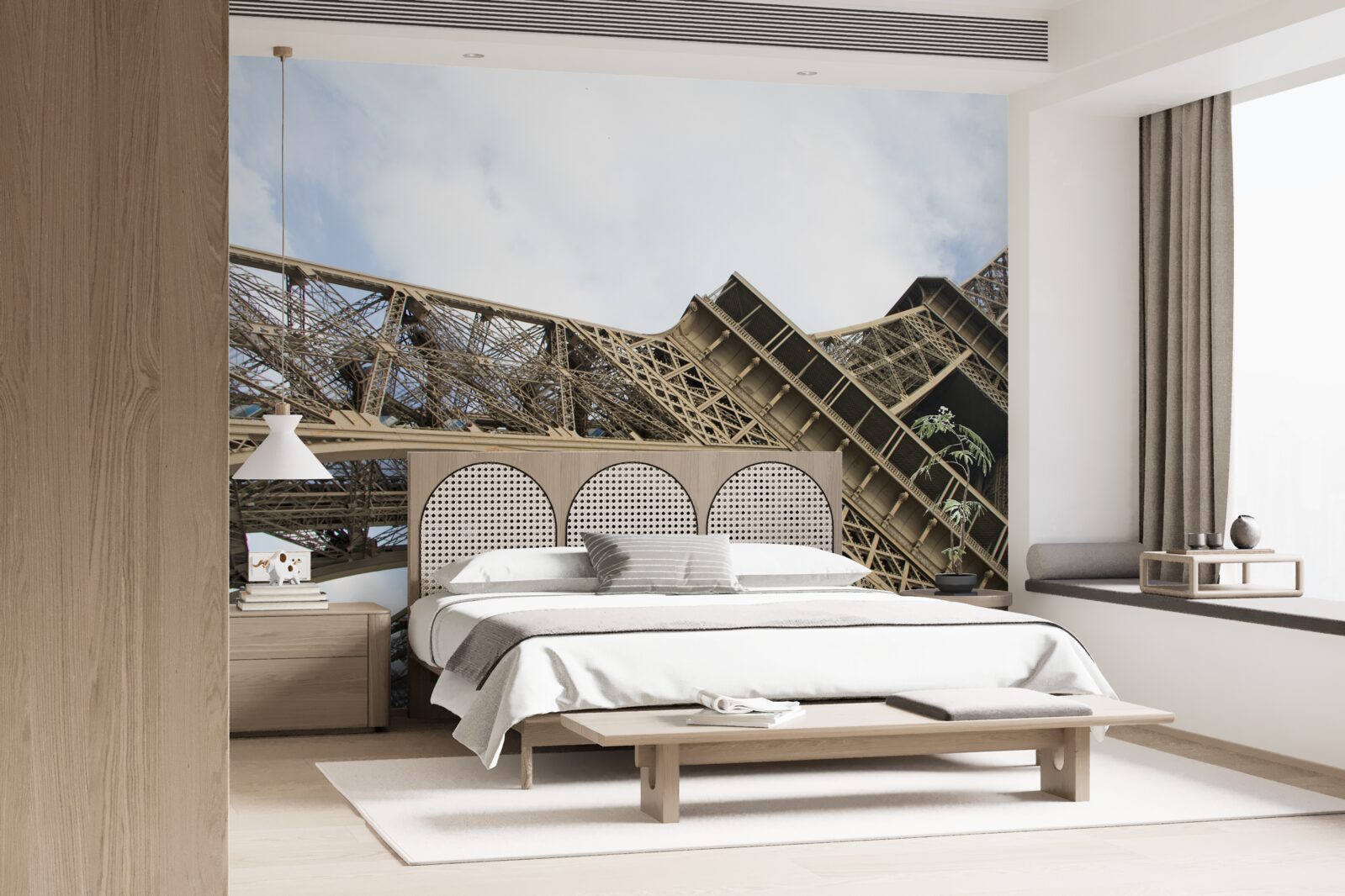 Фотошпалери дивлячись на Ейфелеву вежу