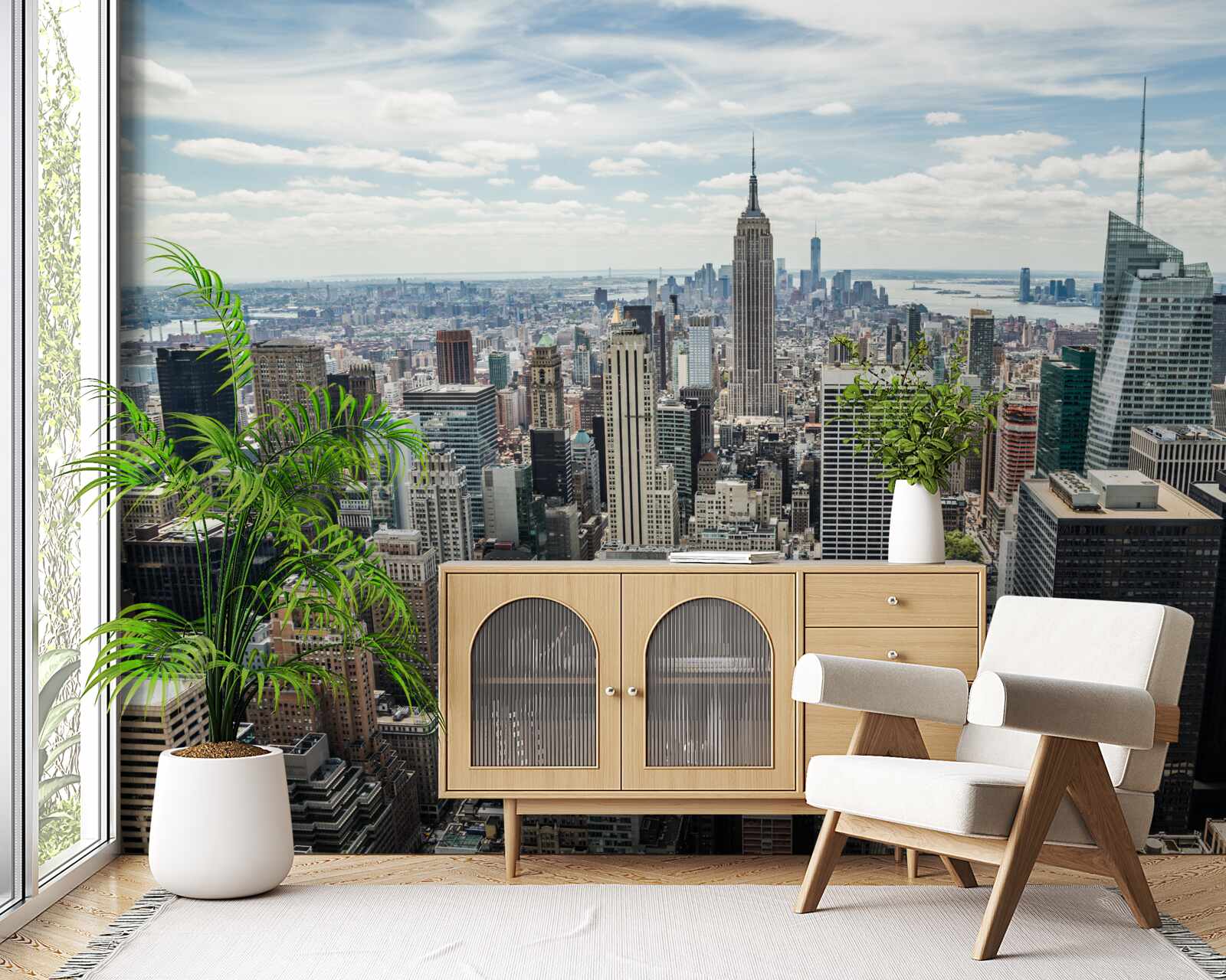 Фотошпалери щоденний панорамний вид