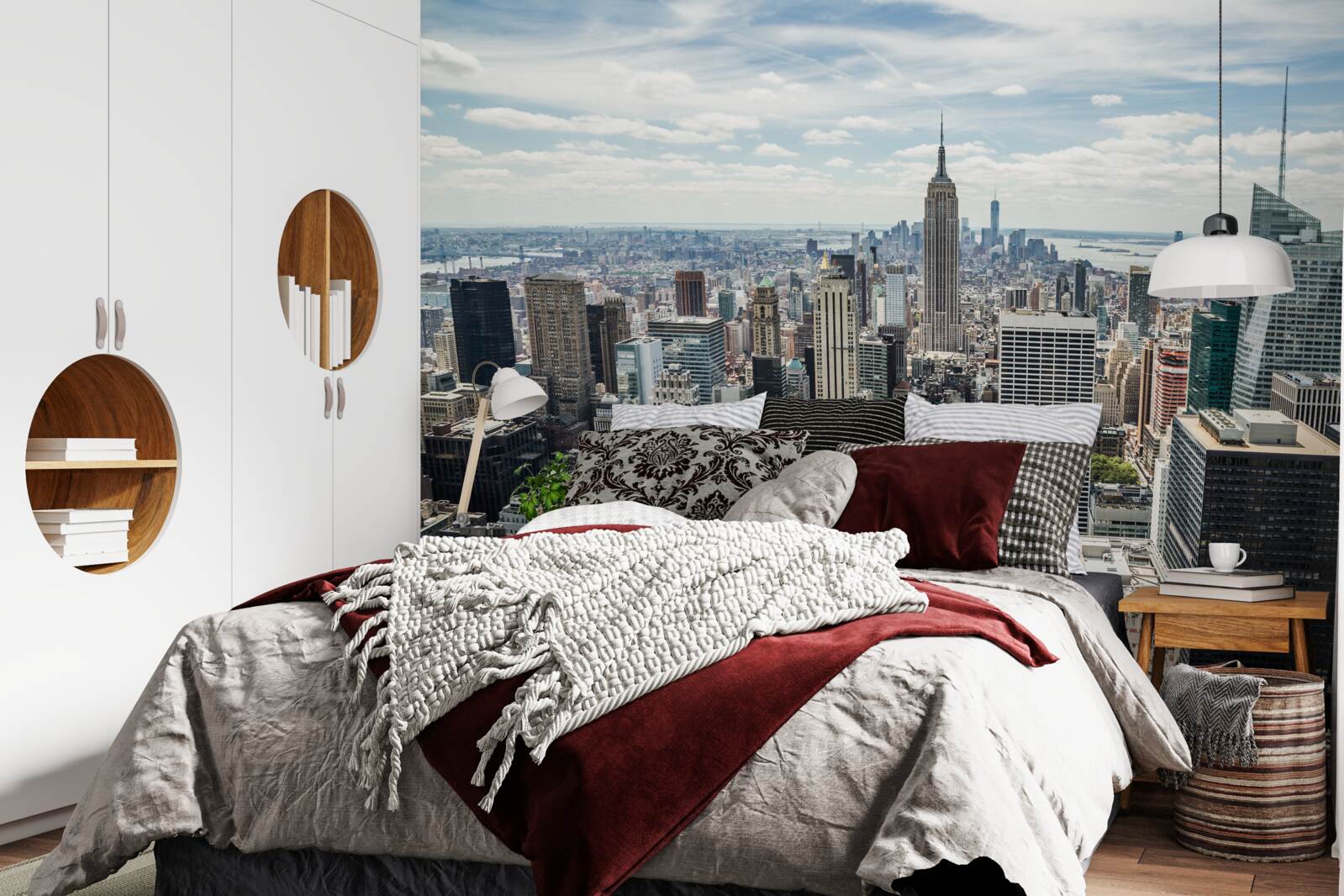 Фотошпалери щоденний панорамний вид