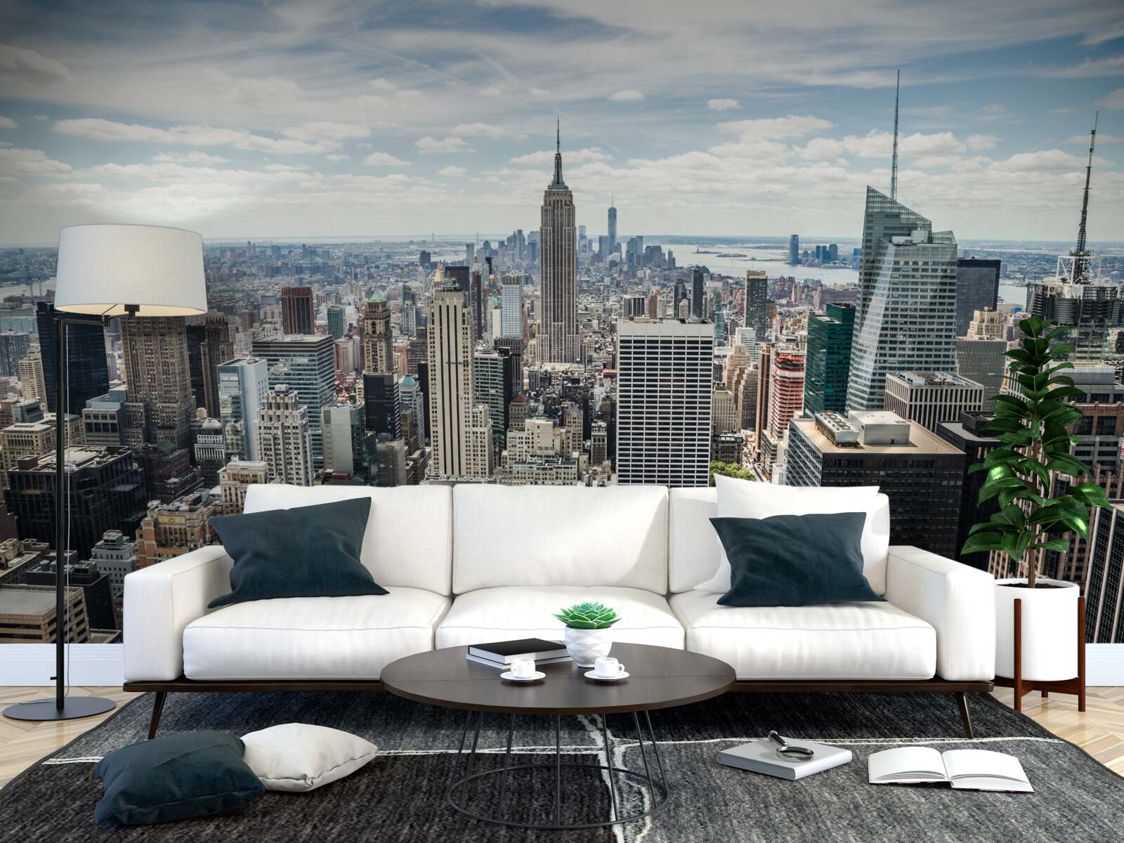 Фотошпалери щоденний панорамний вид