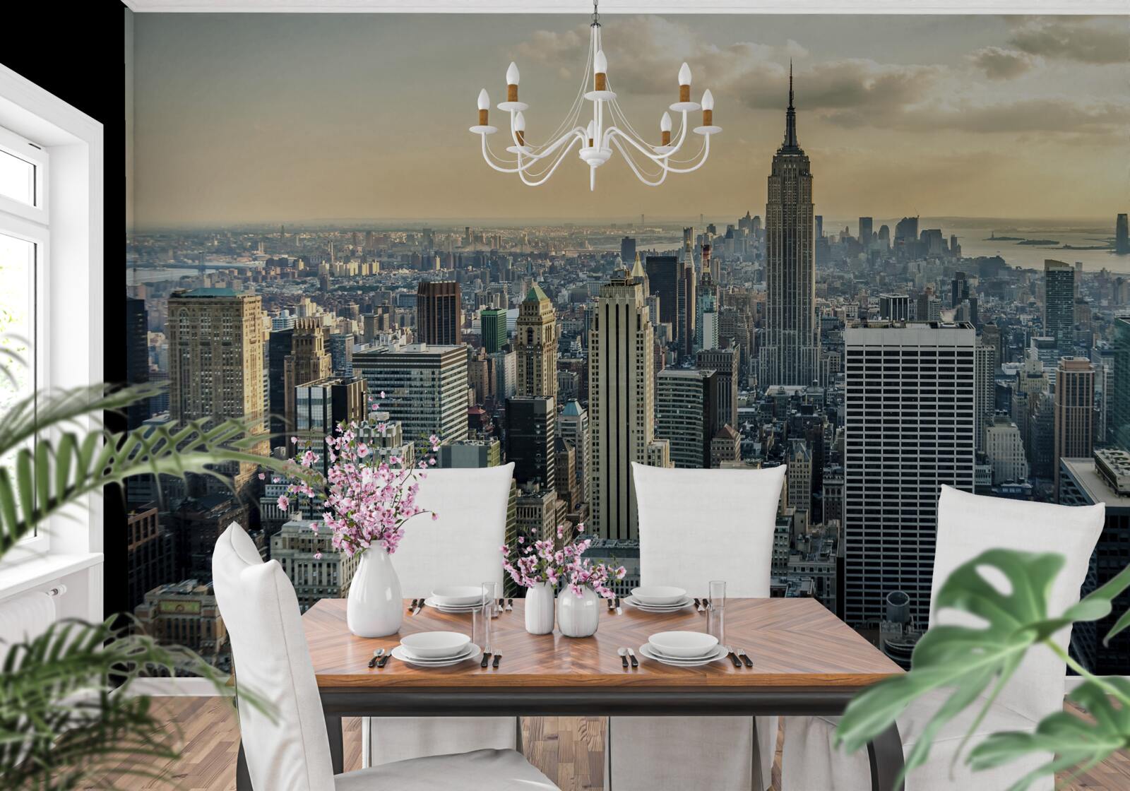 Фотошпалери 360-градусний вид на Нью-Йорк