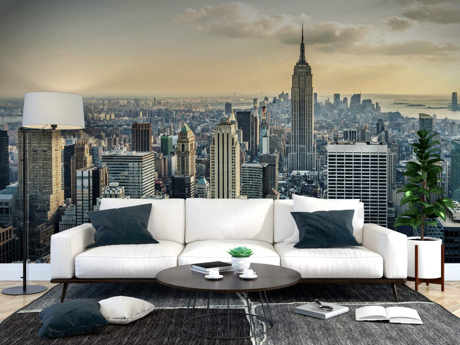 Фотошпалери 360-градусний вид на Нью-Йорк