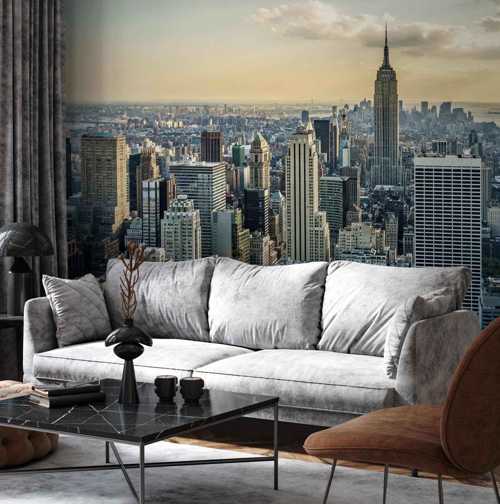 Фотошпалери 360-градусний вид на Нью-Йорк