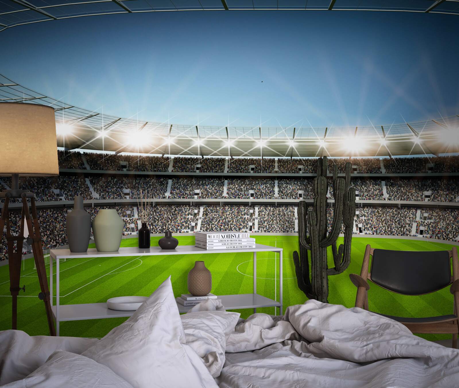 Фотошпалери фан-стадіон