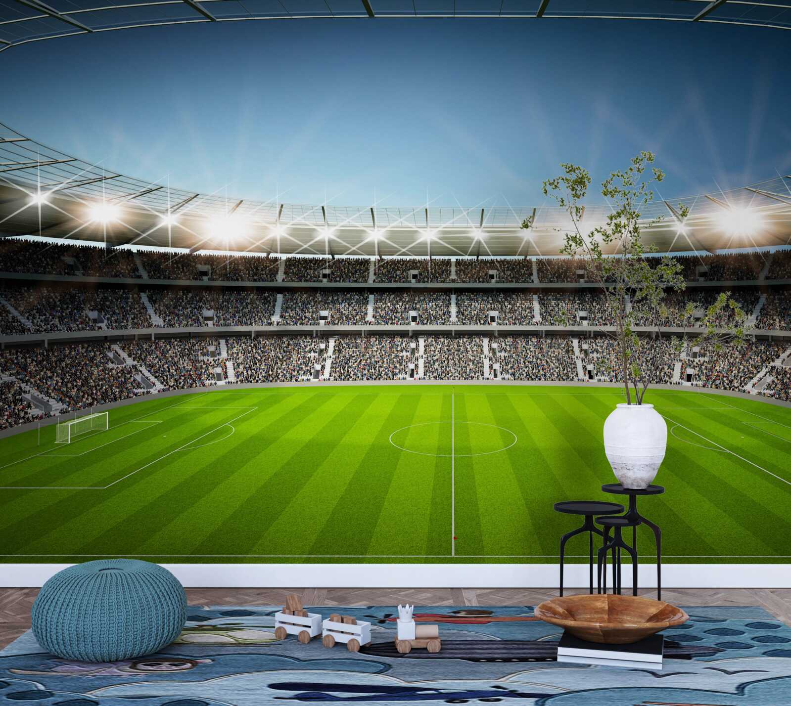 Фотошпалери фан-стадіон