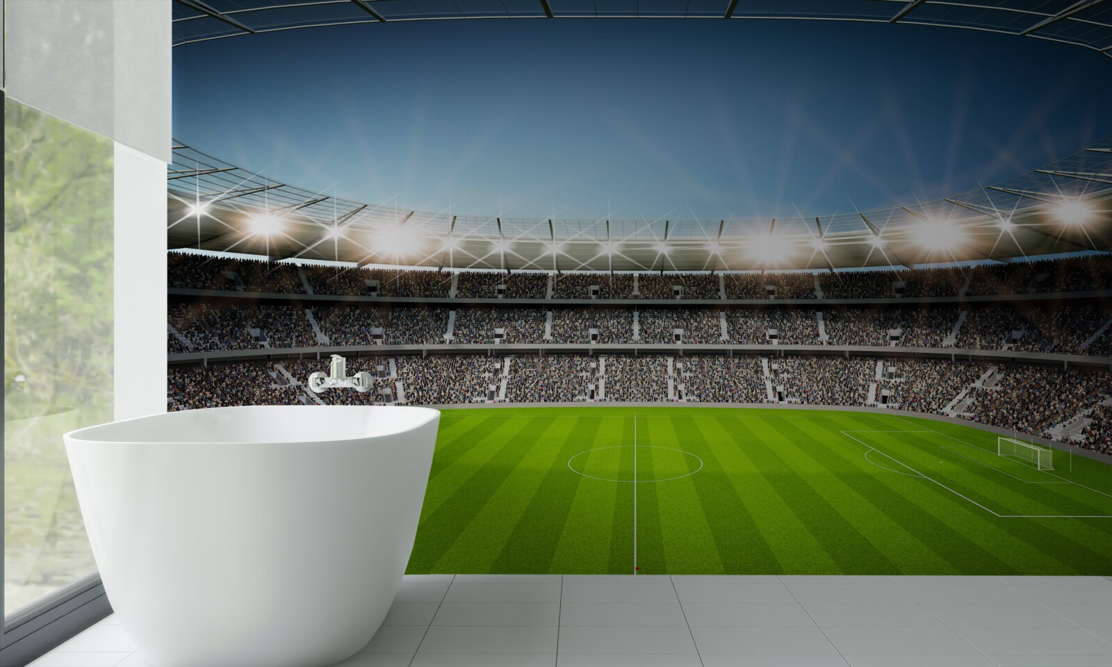 Фотошпалери фан-стадіон