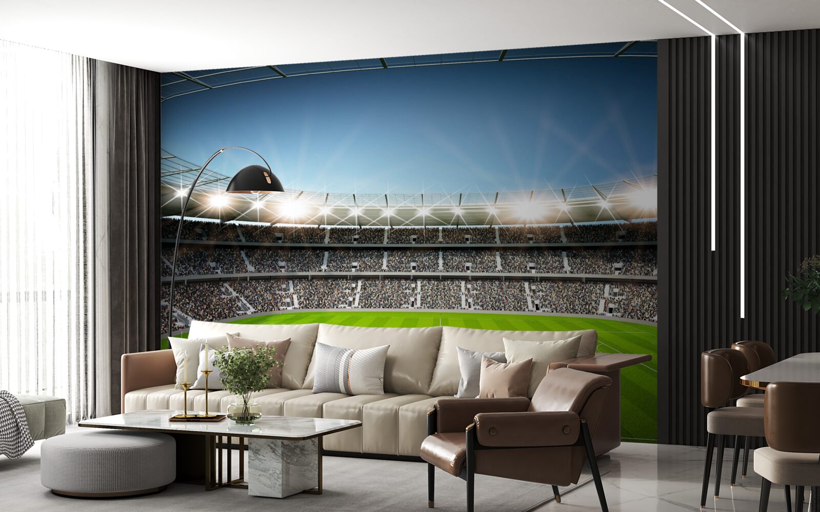 Фотошпалери фан-стадіон