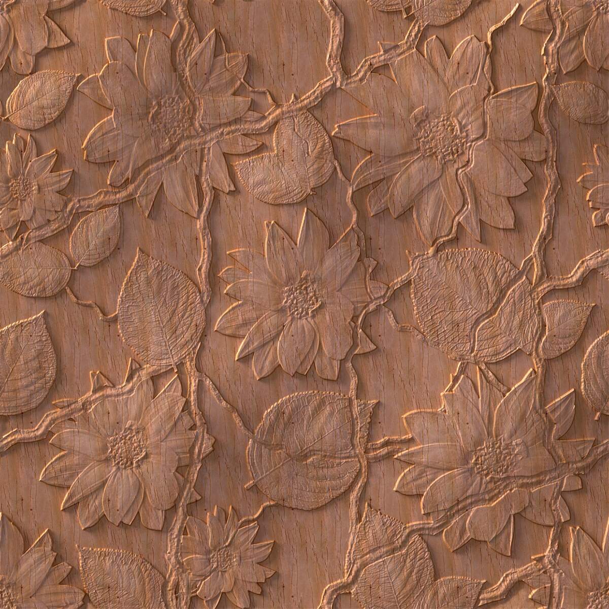 Фотошпалери штукатурка з квітами, виготовлена з необробленої деревини