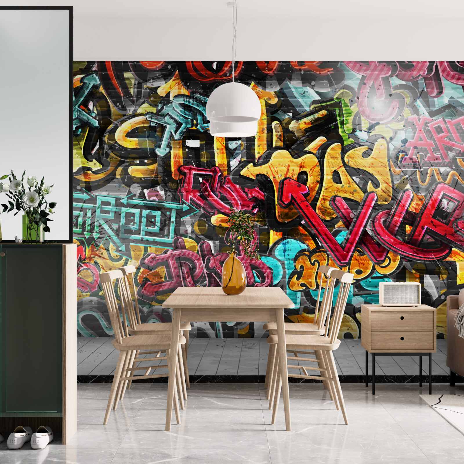 Фотошпалери очистити вулиці від графіті