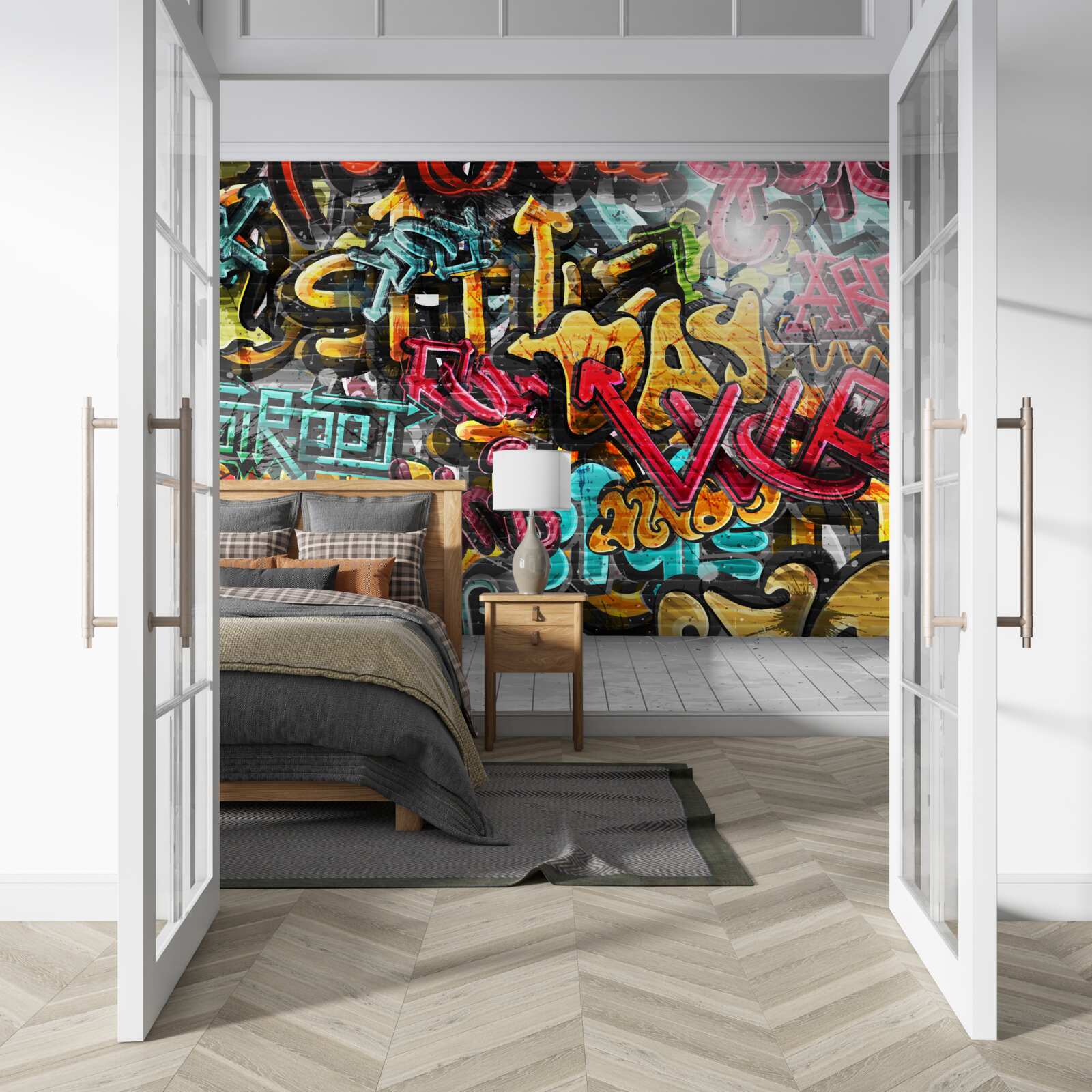 Фотошпалери очистити вулиці від графіті