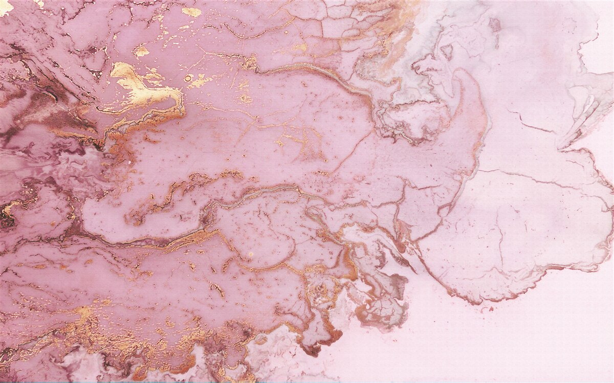 Фотошпалери мармуровий візерунок у ніжних відтінках рожевого