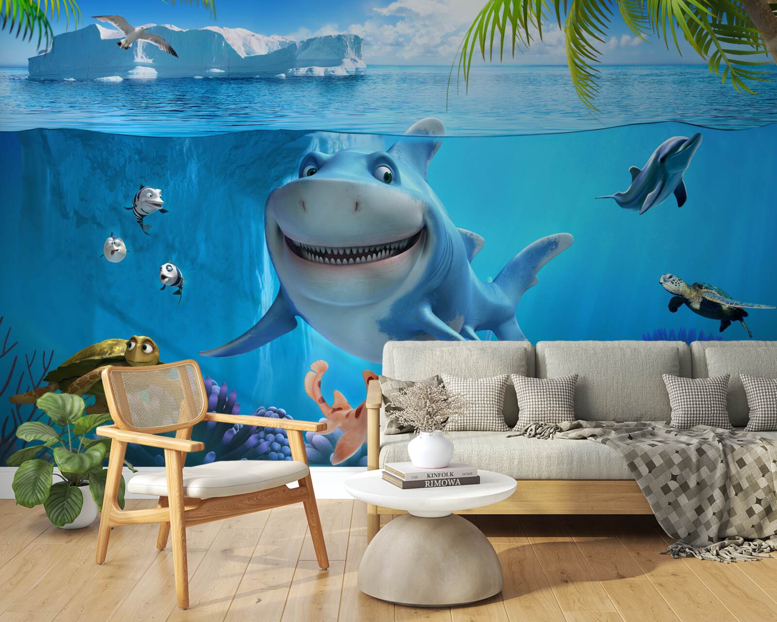 Фотошпалери анімовані мешканці підводного світу