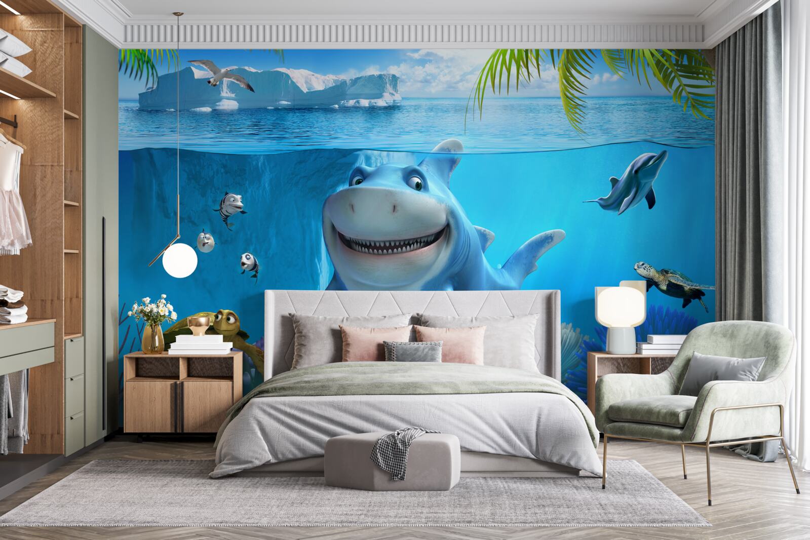 Фотошпалери анімовані мешканці підводного світу