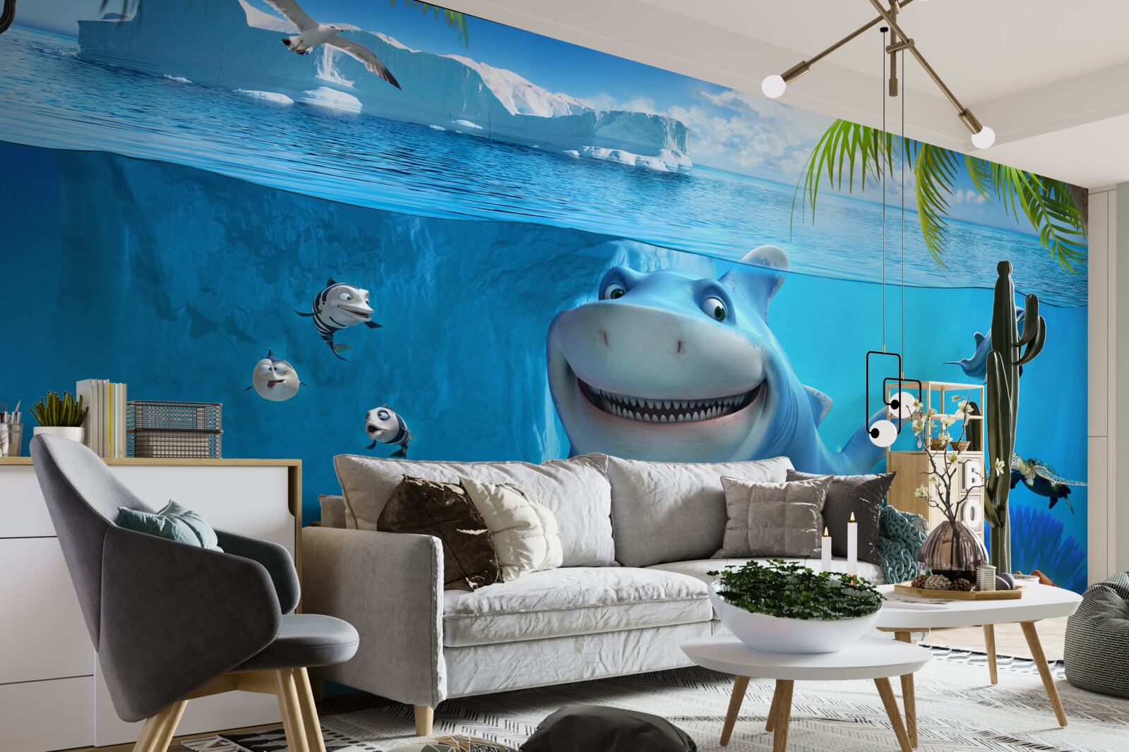 Фотошпалери анімовані мешканці підводного світу