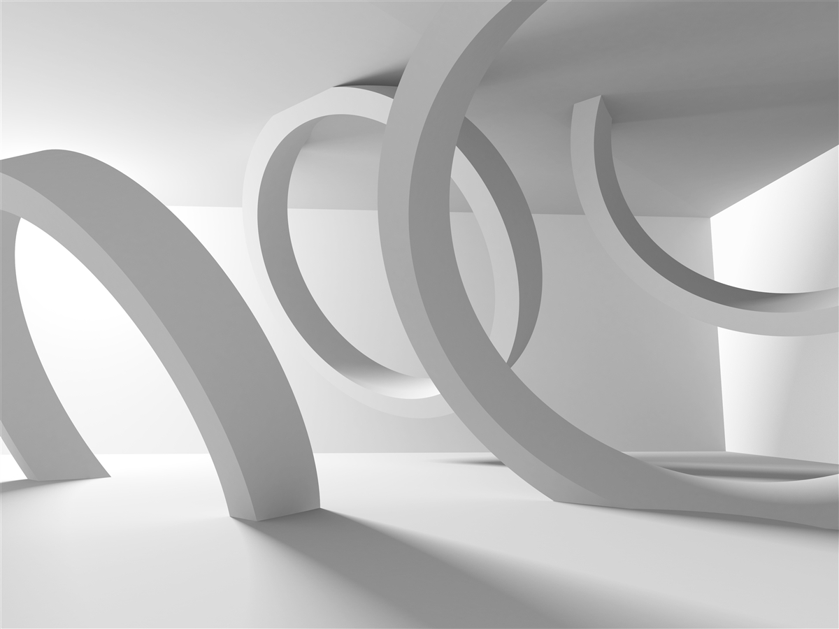 Фотошпалери Дуги повної округлості