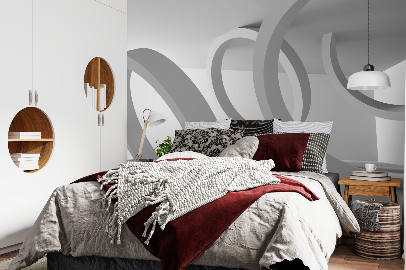 Фотошпалери Дуги повної округлості