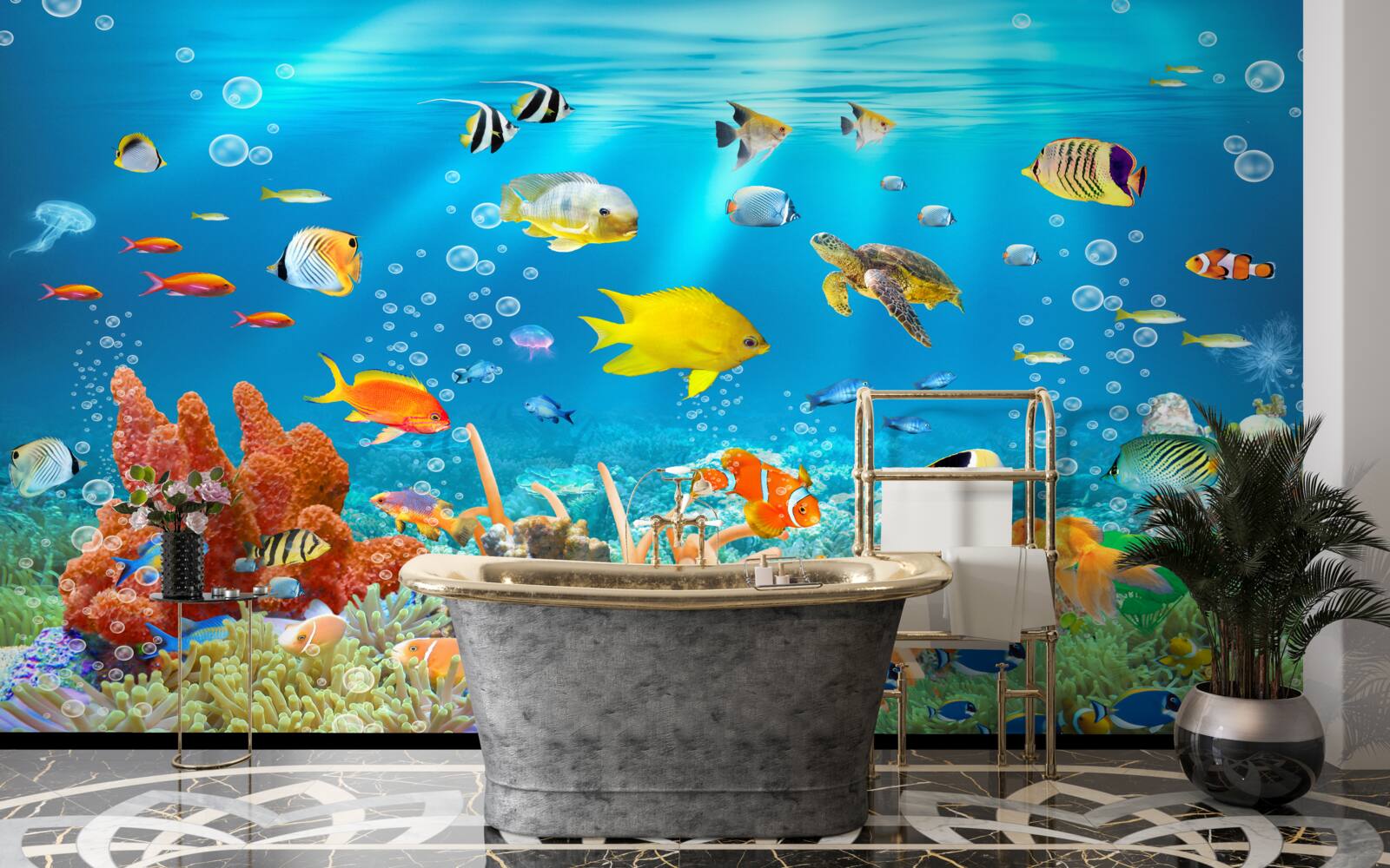Фотошпалери Захоплюючий світ під водою