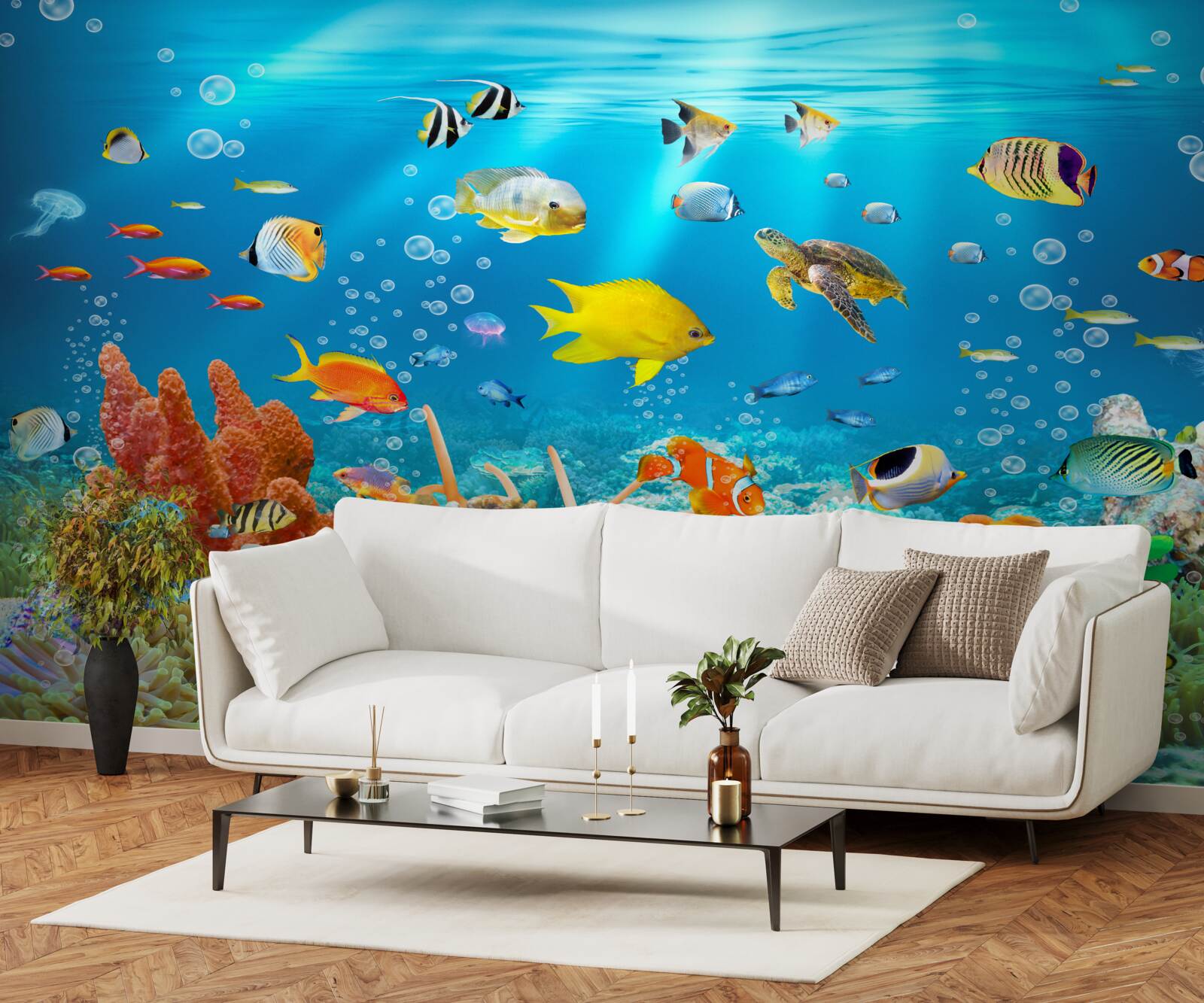 Фотошпалери Захоплюючий світ під водою