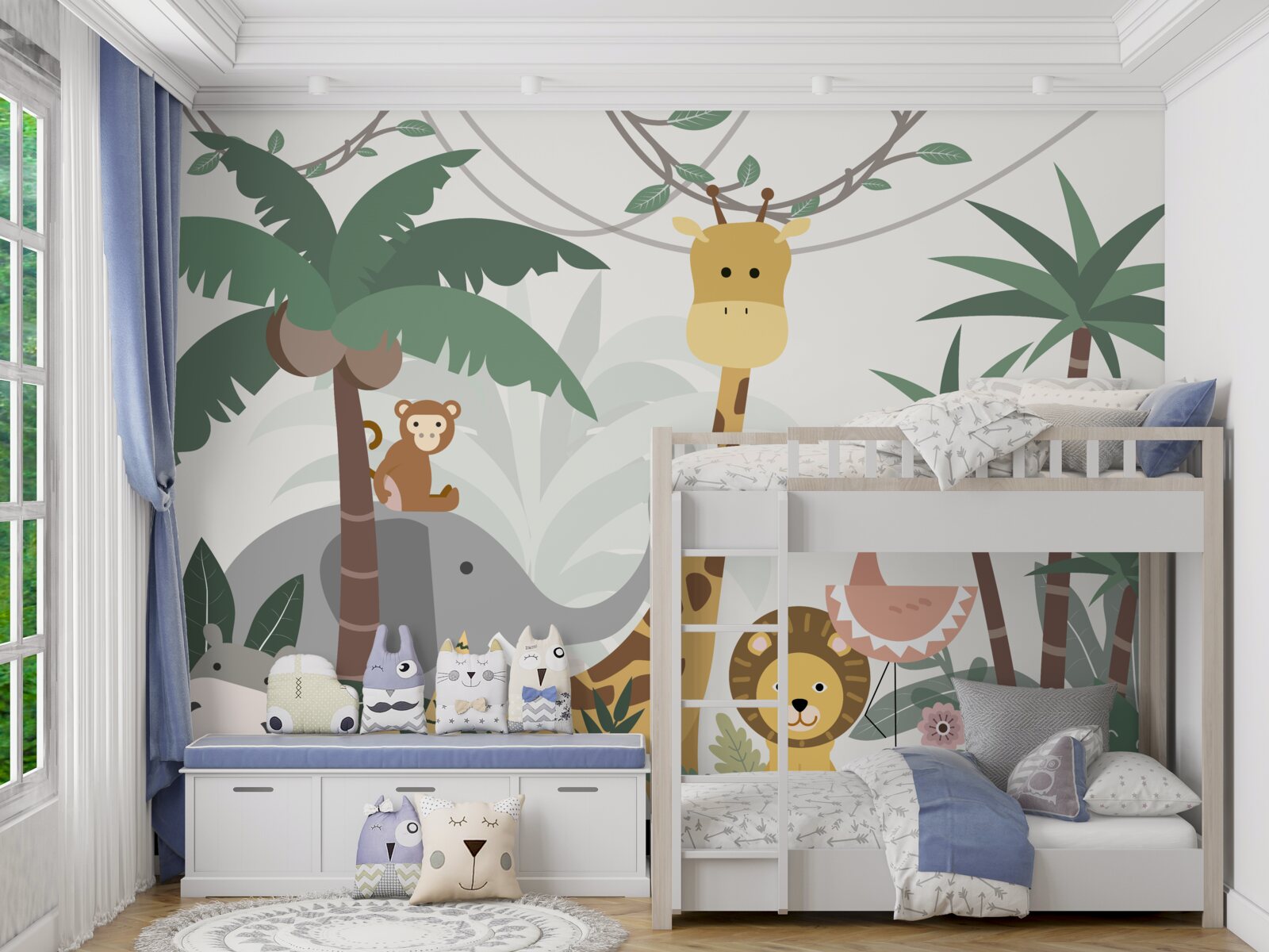 Фотошпалери анімаційна подорож дикою природою