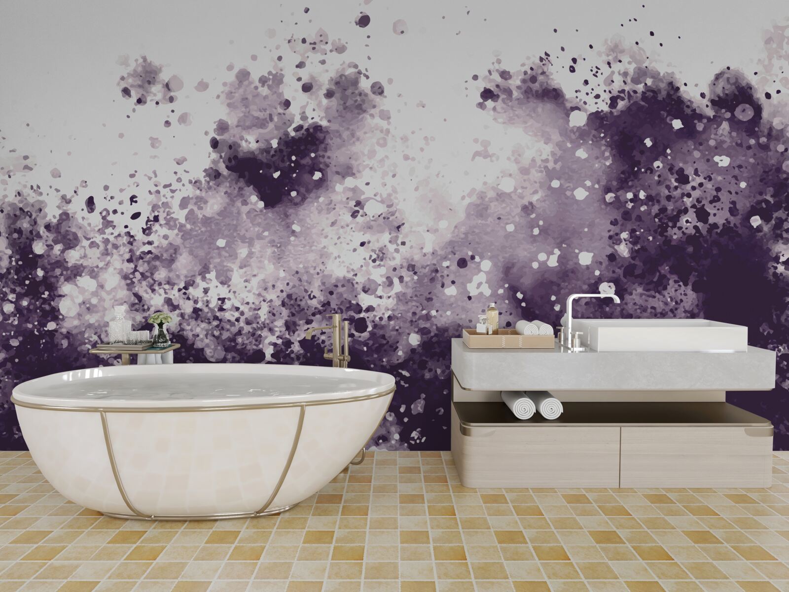 Фотошпалери розлючена водойма