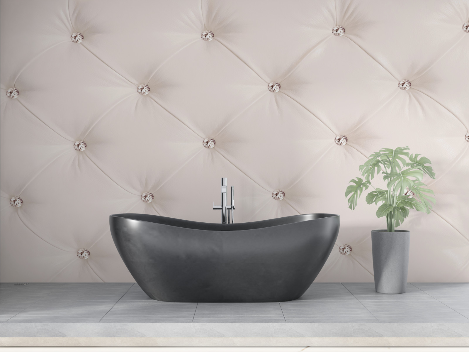 Фотошпалери перлинно-рожева екошкіра