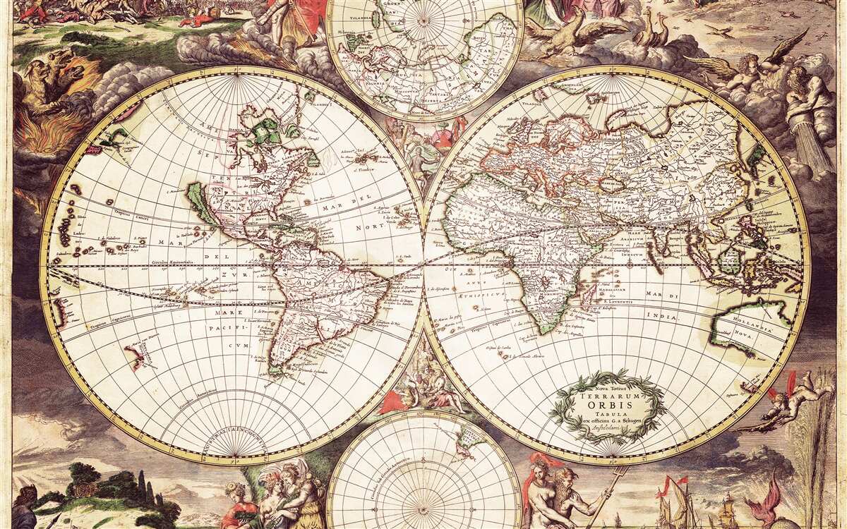 Фотошпалери історичний період, висвітлений у картині світу