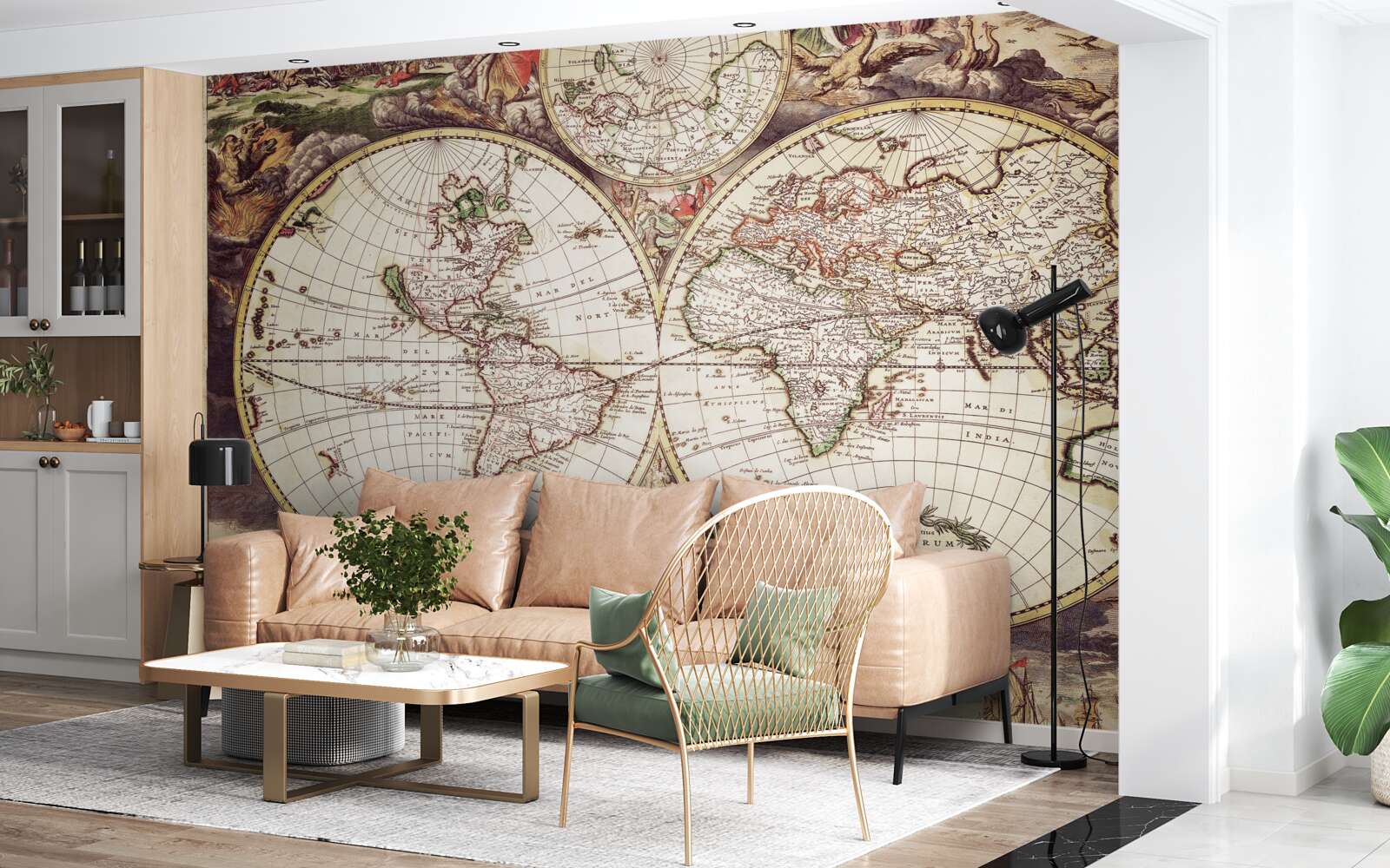 Фотошпалери історичний період, висвітлений у картині світу