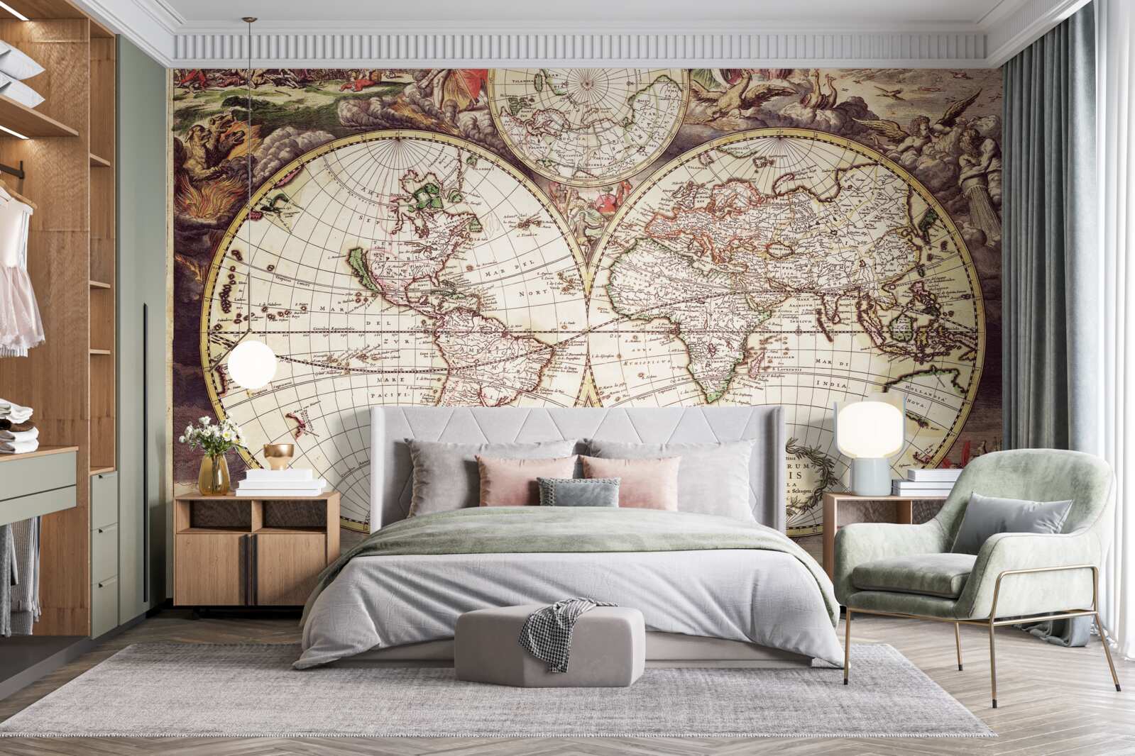 Фотошпалери історичний період, висвітлений у картині світу