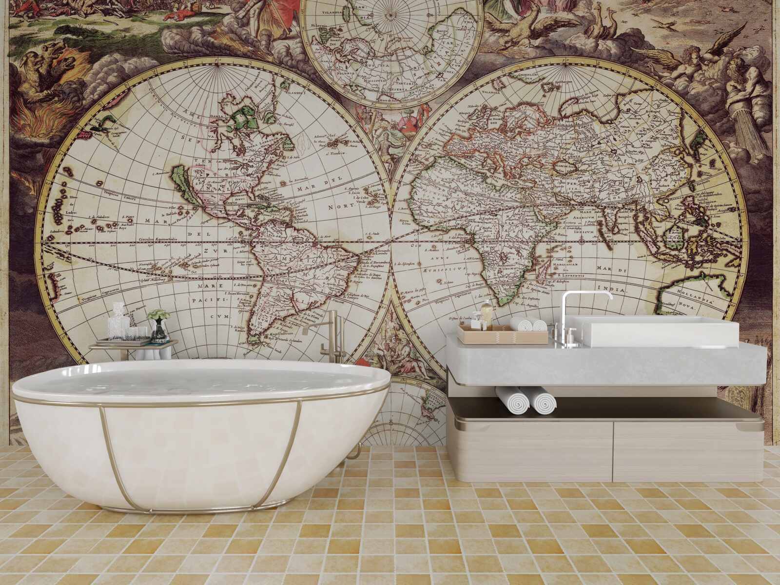 Фотошпалери історичний період, висвітлений у картині світу