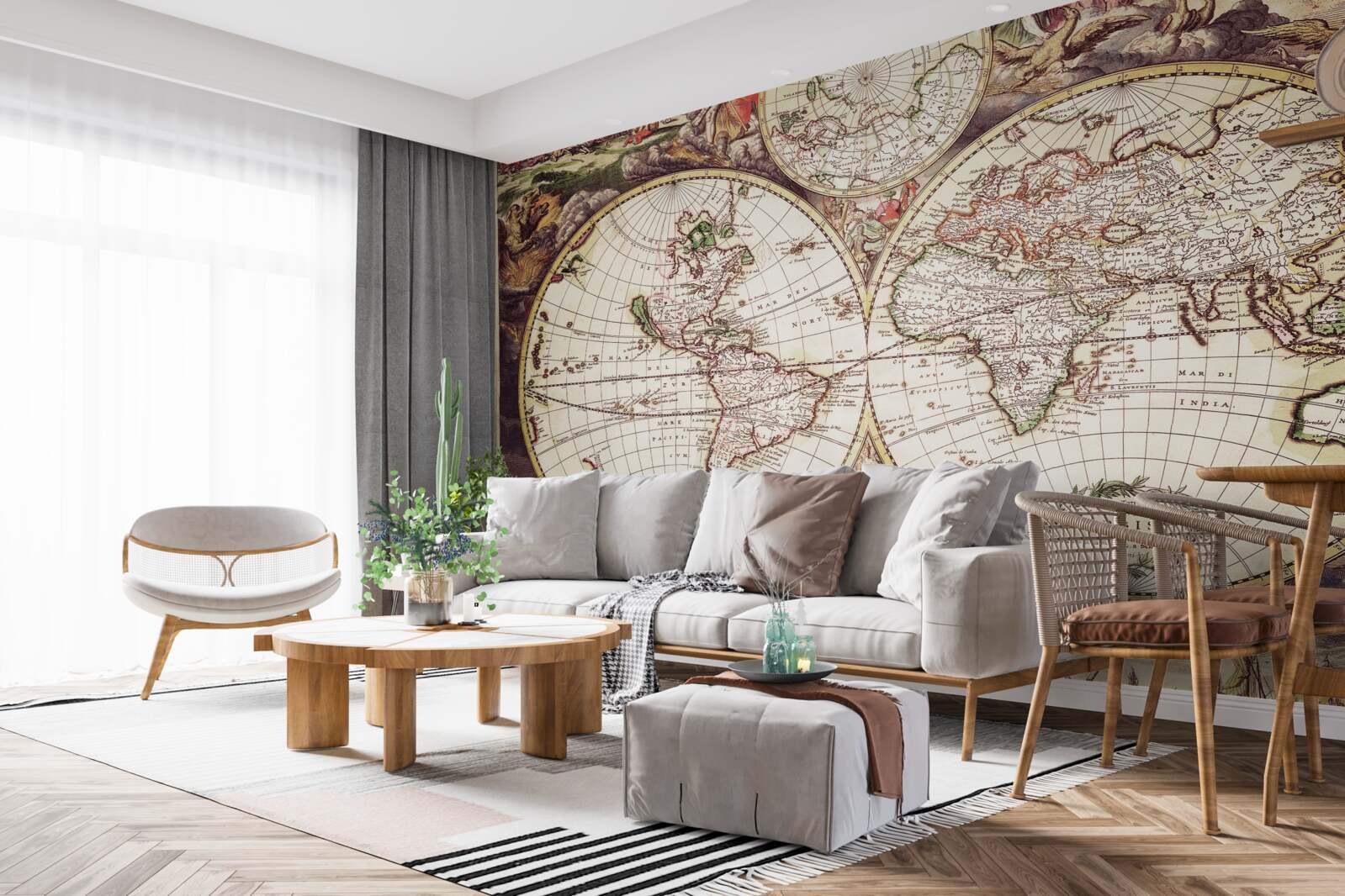 Фотошпалери історичний період, висвітлений у картині світу