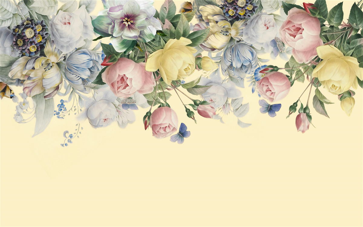 Фотошпалери ніжні відтінки різних кольорів