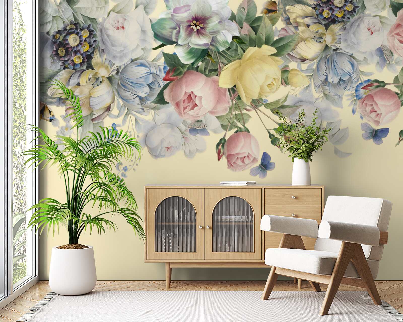 Фотошпалери ніжні відтінки різних кольорів