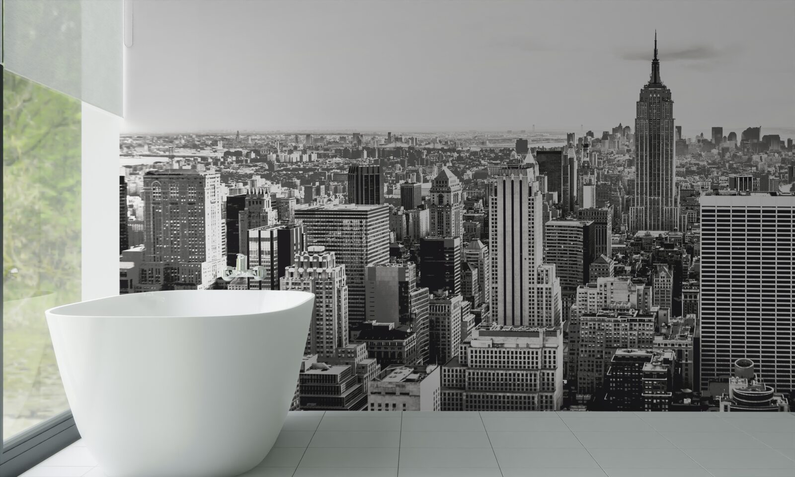 Фотошпалери вінтажний вінок на манхеттені