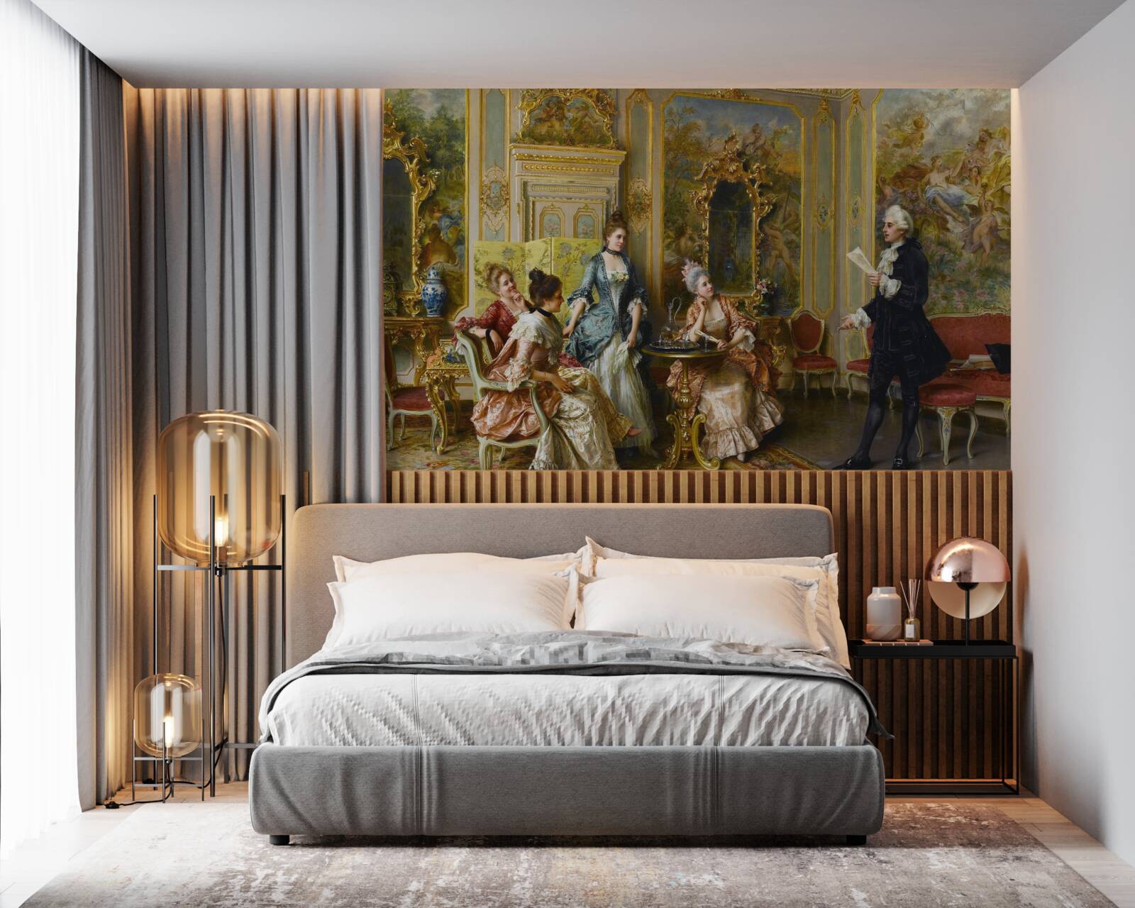 Фотошпалери захоплення дівчатами за їхню пристрасть до читання поезії