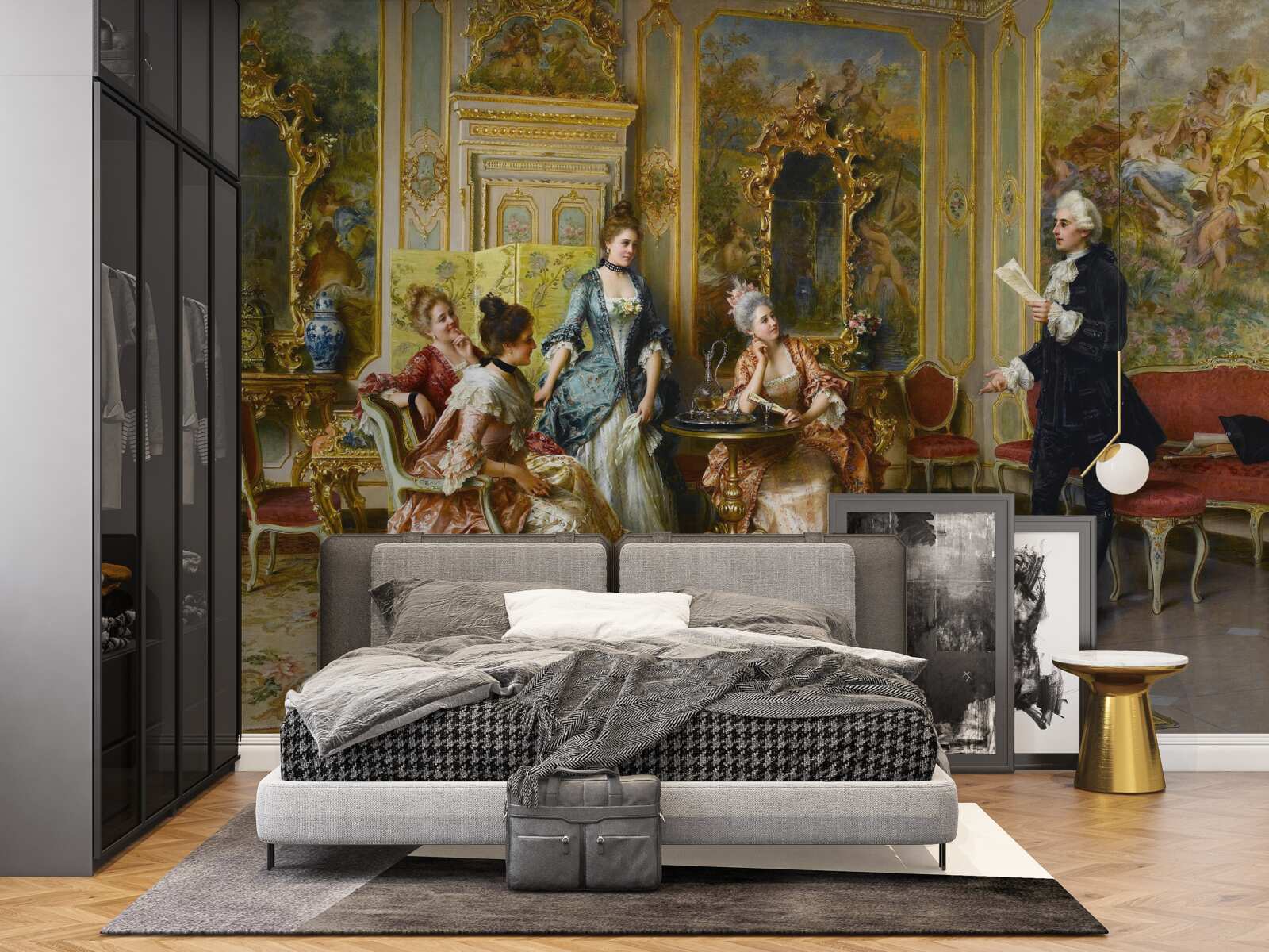 Фотошпалери захоплення дівчатами за їхню пристрасть до читання поезії