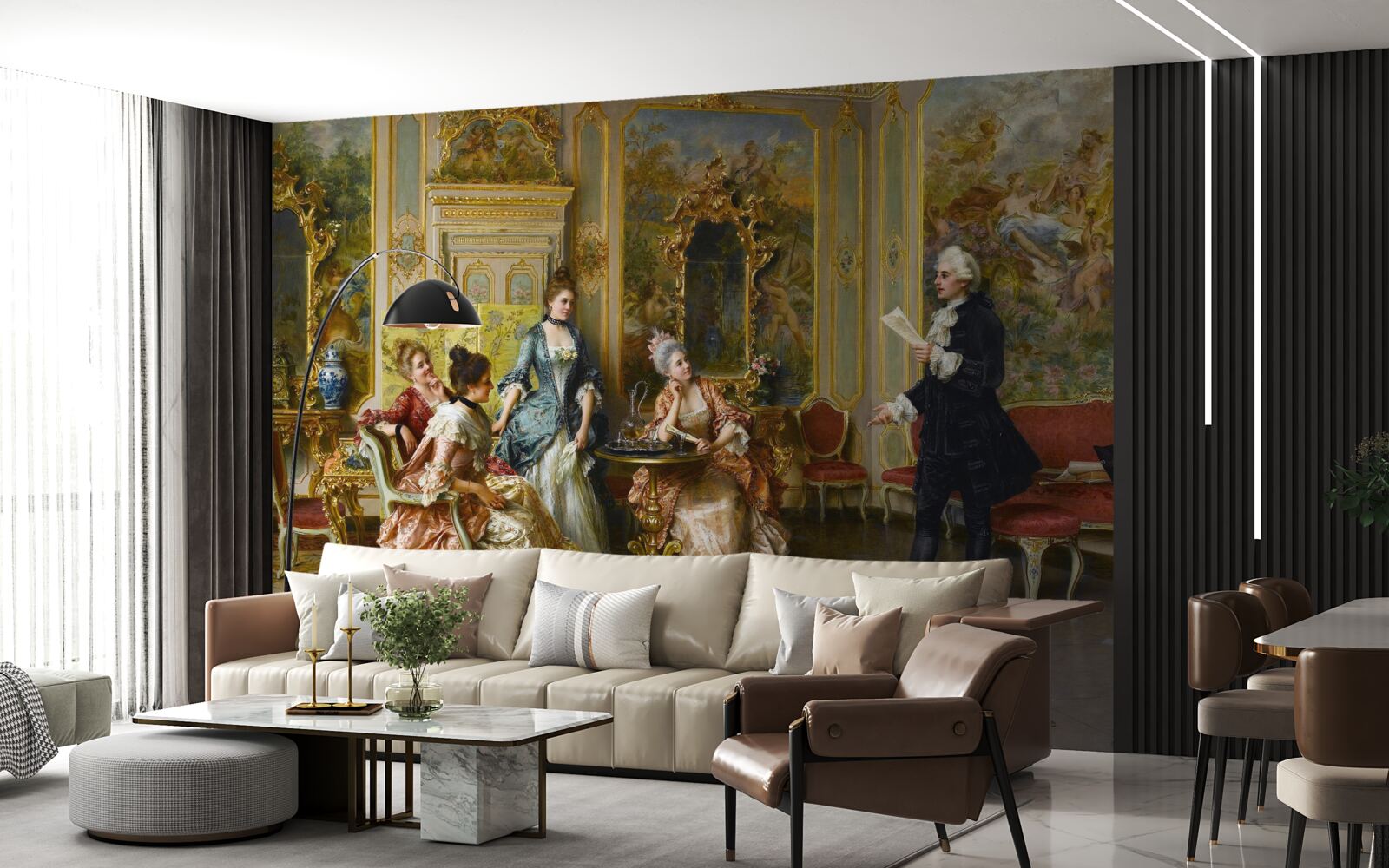 Фотошпалери захоплення дівчатами за їхню пристрасть до читання поезії