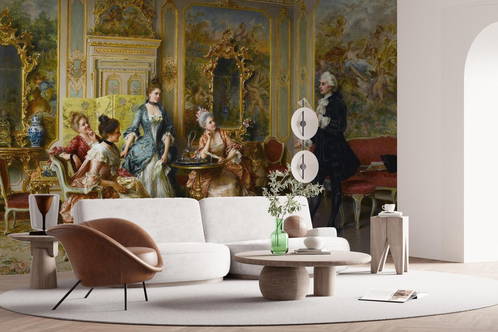 Фотошпалери захоплення дівчатами за їхню пристрасть до читання поезії