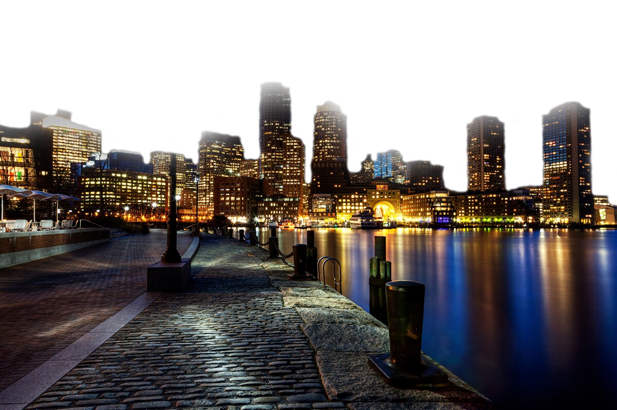 Фотошпалери Світанок на покинутій пристані