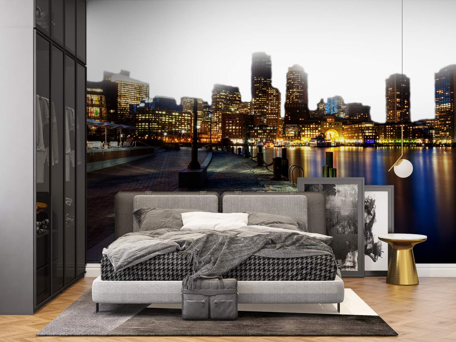 Фотошпалери Світанок на покинутій пристані