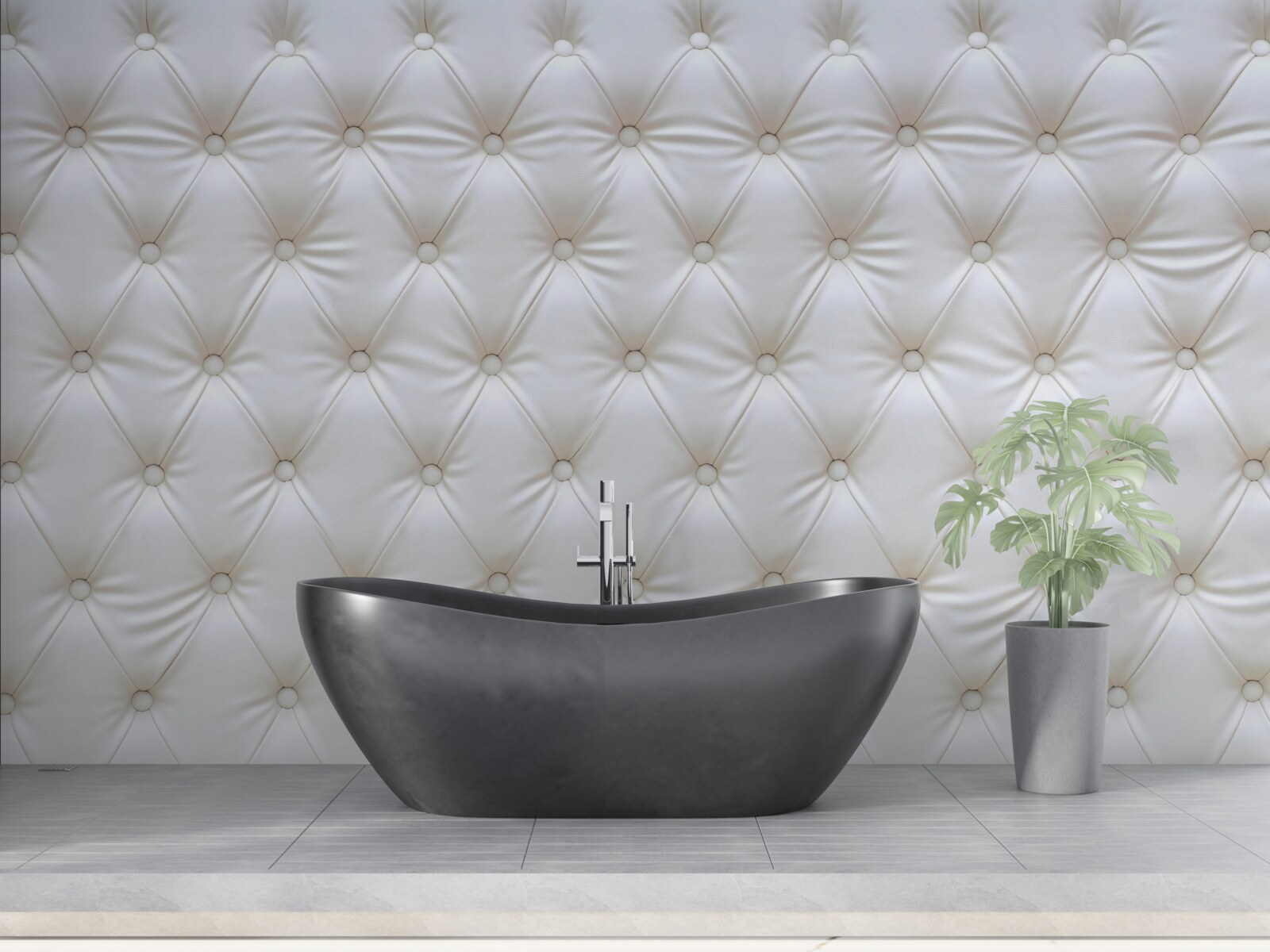 Фотошпалери текстура оббивки, декорована кристалами