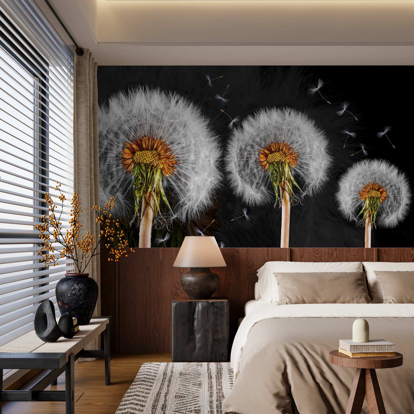 Фотошпалери зів'ялі великі косулі